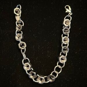 Handcrafted bolt bracelet